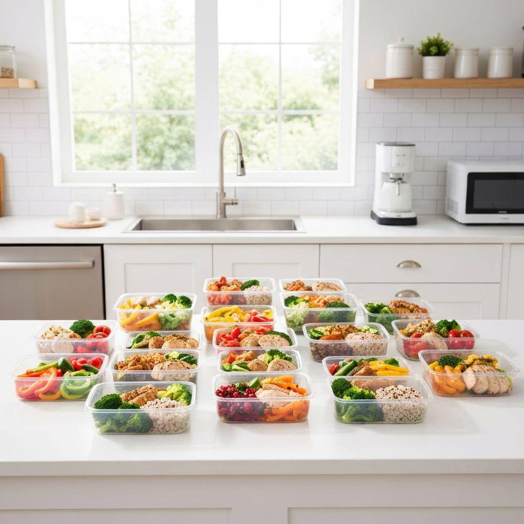 Organized meal containers